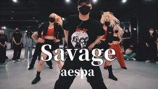 Siapa yang bisa menangani kekuatan ini? aespa Savage》|MOODDOK Choreography【LJ Dance】