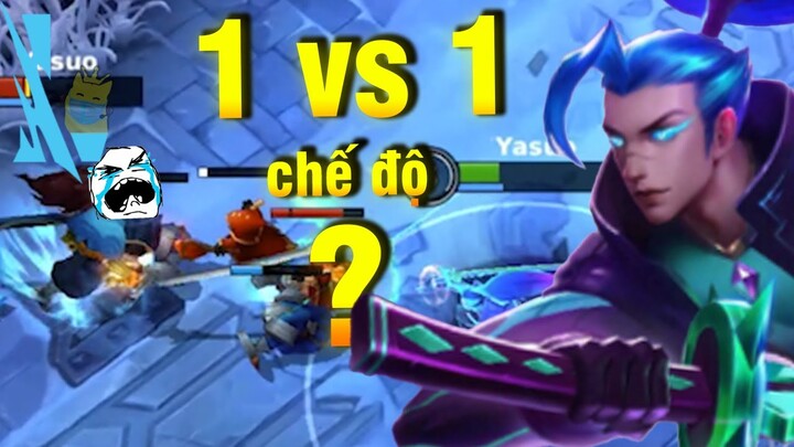 (Tốc Chiến) Chế độ mới 1 vs 1 - tui gặp phải bét YASUO