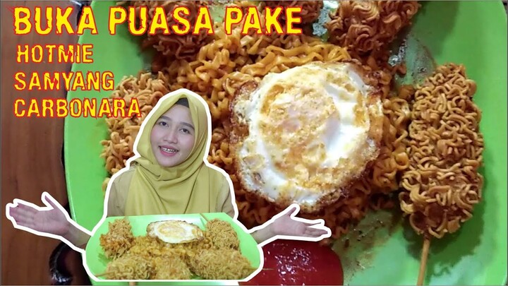 MAKAN HOTMIE SAMYANG CARBONARA #BUKABARENGAMEL EP 1