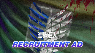 Survey Corps Recruitment Ad