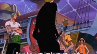 sanji dikomporin usop 😆🤣🤣