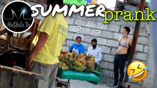 SUMMER PRANK | NAKA BRA IN PUBLIC | maskelstv