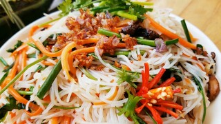 BÚN GẠO XÀO - Cách làm món BÚN GẠO XÀO KHÔNG DÍNH CHÙM, KHÔNG NHÃO NÁT ai cũng nên thử