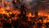 【Warhammer 40K】The False Golden Throne! Die false emperor! Blood sacrifice to the blood god! Skull o