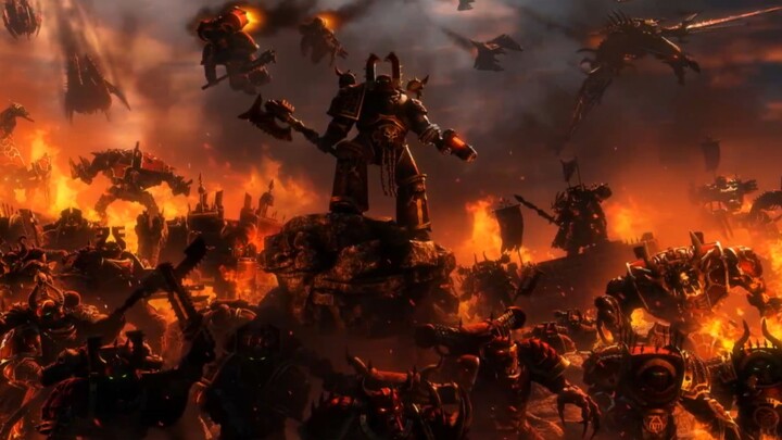 Warhammer 40K】 Tahta emas palsu! Mati kaisar palsu! Pengorbanan darah untuk dewa darah! Tengkorak me