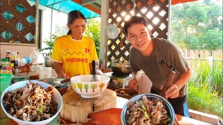 หมกหนูใส่หัวปี,ซุบเห็ดบดใส่บักถัว|ครัวแซบMADAMKOB