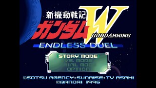 *Mobile Suit Gundam Wing*： Endless Duel [SNES] Opening [4K 60FPS AI Remastered]