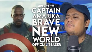 #React to CAPTAIN AMERICA: BRAVE NEW WORLD Official Teaser