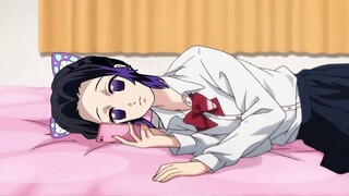 [Anime]Kochou Shinobu gets a kiss and a confession from Tomioka Giyuu