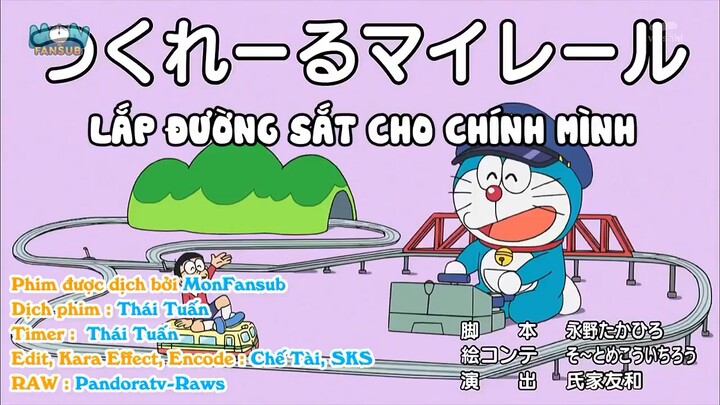 Doraemon Vietsub: Làm đường sắt cho chính mình - Kim xương xui xẻo