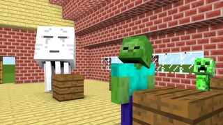 RIP ZOMBIE BOSS! (FUNNY CHALLENGE) - Minecraft Animation