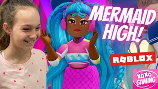 Playing MERMAID HIGH on Roblox !!!