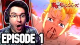THIS SHOW IS CRAZY!! | Tokyo Revengers Episode 1 REACTION | Anime Reaction