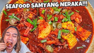 AUTO JEBEUW!!SEAFOOD SAUS SAMYANG LAVA KRAKATAU! AYO MASAK BRUTAL IS BACK