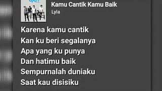 kamu cantik kamu baik