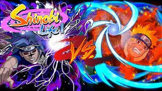 KID NARUTO VS SASUKE BUT IT'S IN SHINOBI LIFE 2 ►◄ SL2