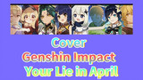 Cover Genshin Impact Your Lie in April
