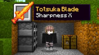 Minecraft Manhunt But I Have The TOTSUKA BLADE