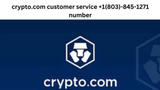 crypto.com Defi Wallet Support 🎯+1(803)-845-1271🎯 Number