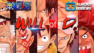 ONE PIECE: 10 MALALAKAS NA MIYEMBRO NG D CLAN | tagalog reviews