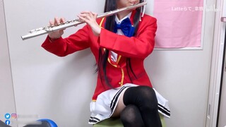 "Flute" Selamat datang di kelas kekuatan supremasi OP1 "カーストルーム" ZAQ Horikita Suzune cos