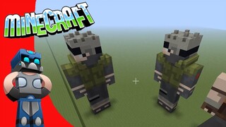 Tutorial Minecraft Kakashi Skin 3D / Como hacer a Kakashi Pixel Art (Naruto)