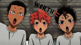 [AMV /Haikyuu!!] Worth It