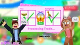 TRADING ONLY ONE COLOUR CHALLENGE! (ROBLOX) adopt me!