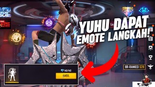 AKHIRNYA EMOTE LANGKAH FREE FIRE KELUAR JUGA!!