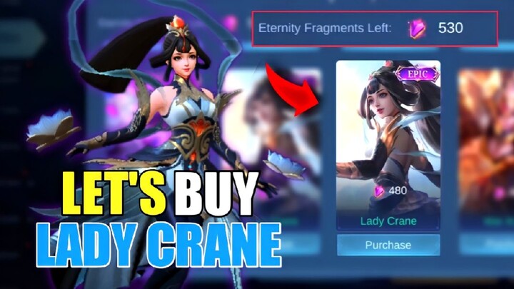 FINALLY!! MY FIRST GAMEPLAY WITH GUINEVERE LADY CRANE SKIN - MLBB