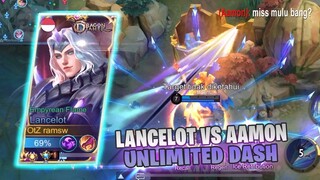 AGGRESSIVE LANCELOT VS AAMON, KETIKA BUFFKU DIRUSUH DIAWAL