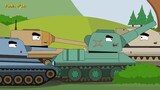 FOJA WAR - Animasi Tank 64 Merayu Tank Gila
