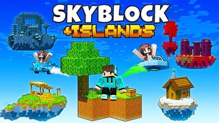 Minecraft Skyblock Tapi Bebas Beli 100 PULAU 🌳🌴🛸🌑