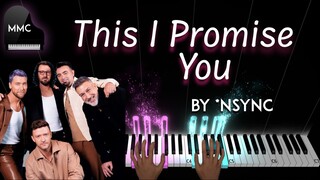 This I Promise You by *NSYNC piano cover + sheet music + lyrics