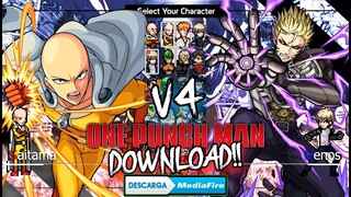 DOWNLOAD!! ONE PUNCH MAN V4 - All CHARACTERS (MUGEN/ANDROID/PC)-2022