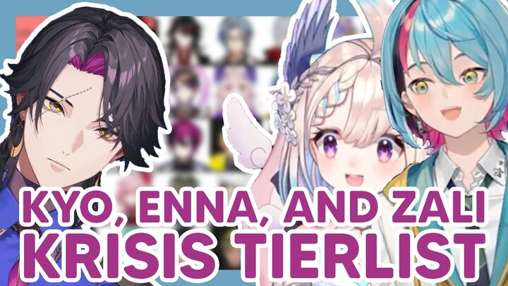 Kyo, Enna, and Zali do Krisis tierlist 【NIJISANJI EN】