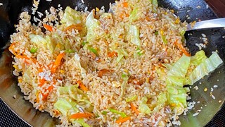 SAYA SERING MASAK NASI GORENG KILAT INI KETIKA MALAS MASAK TANPA BUMBU HALUS #nasigoreng