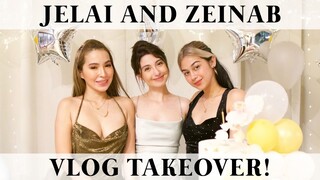 It's my birthday!! Zeinab and Jelai's VLOG TAKEOVER!! (DoLaiNab)