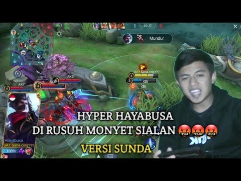 Cara Hyper Hayabusa Di Rusuh Oleh Monyet Sun _ Rotasi Hayabusa Revamp - Mobile Legends Versi Sunda