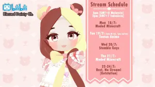 Stream Schedule (Jadual Stream Minggu Ini) VCreator Malaysia [MY/ID/EN]