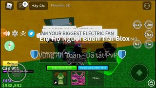 Blox Fruits Nhưng Tôi Gặp Fan=)) | Roblox