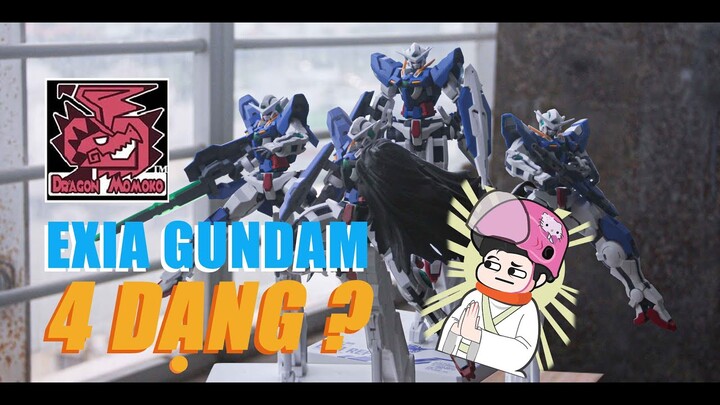 EXIA 4 IN 1 CÓ ĐÁNG CHƠI ? Review mô hình Gundam Exia Dragon Momoko.