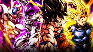 (DRAGON BALL LEGENDS) Tag LF Goku and Frieza x LOE Team is MADNESS!!!!!!