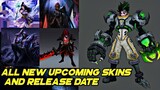 All New Upcoming Skins Mobile Legends 2021 - 2022 | Gusion Soul Lunox Dawn Lesley Collector Roger M3