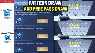 NEW PATTERN DRAW ASPIRANT EVENT! TRICKS TO GET ASPIRANT SKIN AND FREE DRAWS! | MOBILE LEGENDS 2023