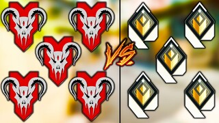 Valorant: 5 Apex Predators VS 5 Radiant Players! - Who Wins?