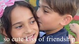 so cute girl / kiss cam / friendship of school time / teenager cuteys #kisscam #fyp #bilibili #cute