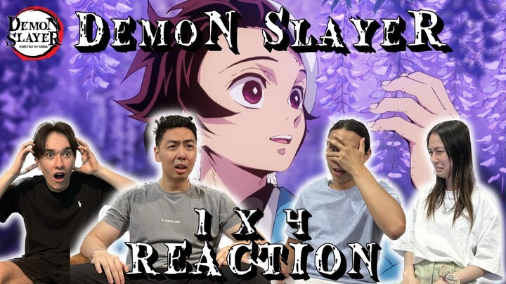 Demon Slayer 1x4 REACTION! | "Final Selection"