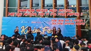 Penampakan Anomali saat idol perform di stage