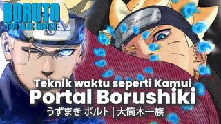 DENGAN TEKNIK WAKTU BORUTO MUNCUL DIDESA MELALUI JOUGAN 🔥